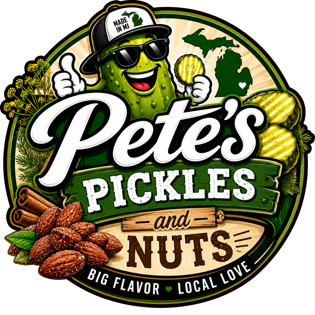 Petes Pickles and Nuts